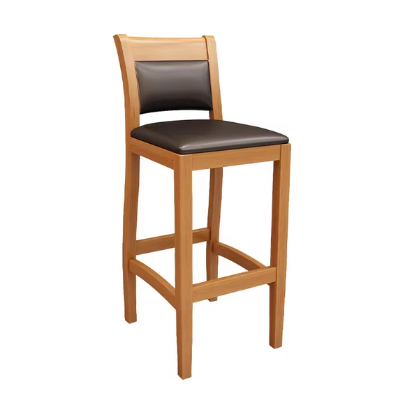 Upholstered Restaurant Wood Side Chair