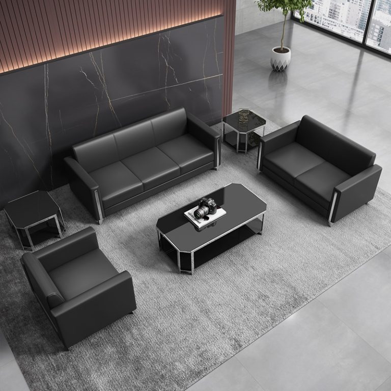 Modern Business Reception Sofa Set