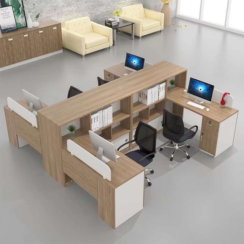 Multi person open desk