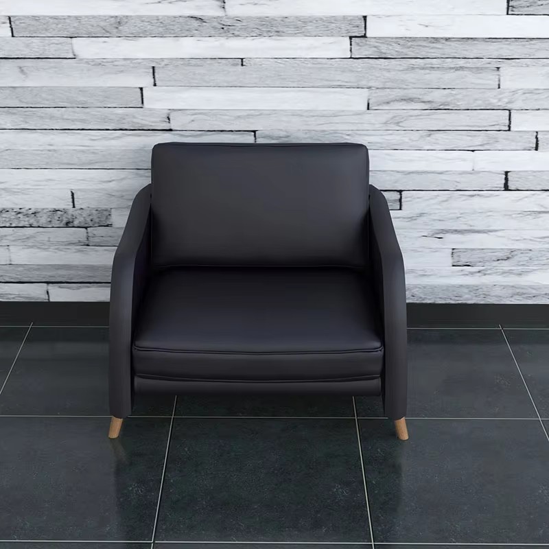 Black Office Sofa SKU