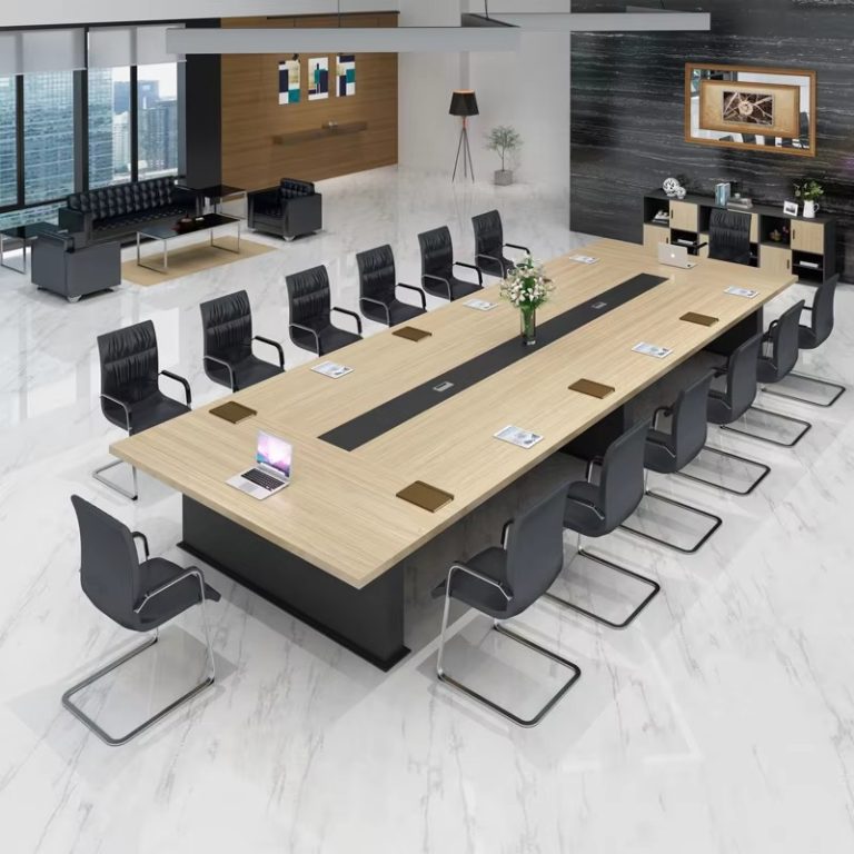 Professional-Conference-Table-Modern-Wood-Finish