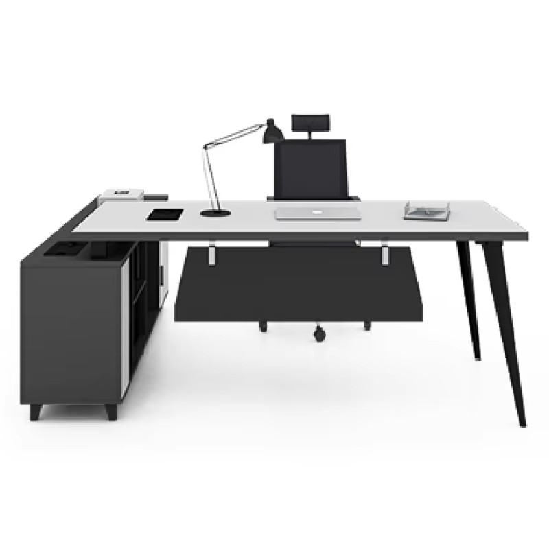 dual tone executive office desk design